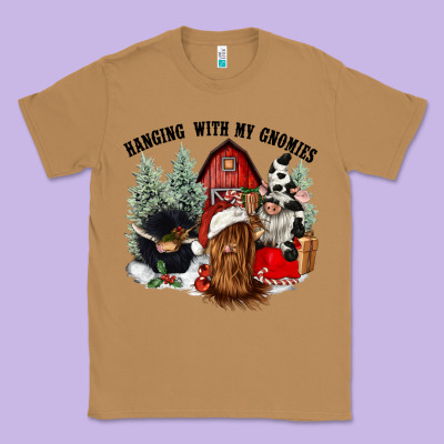 Hanging With My Gnomies Classic Tee Designed By Cowgirlartshop