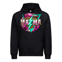Black mama life and thunderbolt Urban Hoodie - JahusDesignShop