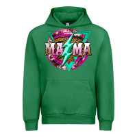 Emerald mama life and thunderbolt Urban Hoodie - JahusDesignShop