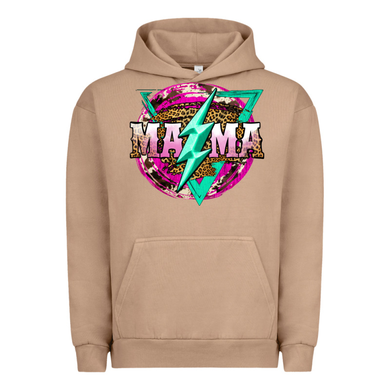 Mama Life And Thunderbolt Urban Hoodie by JahusDesignShop | Teevron