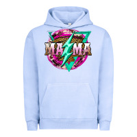Pigment Grape Ice mama life and thunderbolt Urban Hoodie - JahusDesignShop