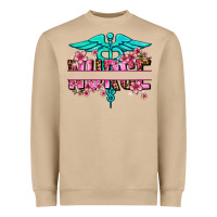 Mushroom floral nurse preview Heavyweight Sweatshirt - AdoDesignShop