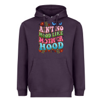 Plum ain't no hood like mother hood Heavyweight Hoodie - JahusDesignShop