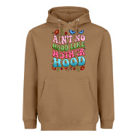 Toasted Coconut ain't no hood like mother hood Heavyweight Hoodie - JahusDesignShop
