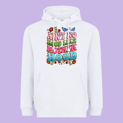 Ain't No Hood Like Mother Hood Heavyweight Hoodie Designed By Jahusdesignshop