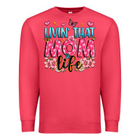Cardinal livin' that mom life Premium Sweatshirt - JahusDesignShop