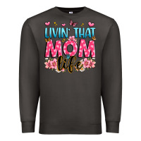 Smoke livin' that mom life Premium Sweatshirt - JahusDesignShop