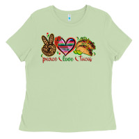Matcha Peace love tacos Mexico Ladies Tee - HowdyJamesFarm