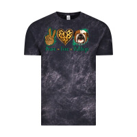 Cloud Black Peace Love Bulldog Vintage Tee - Jasminsmagicworld