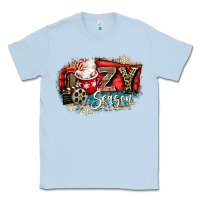 Dusty Blue cozy season Classic Tee - CowGirlArtShop