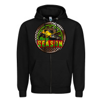 Black race coasters Zipper Hoodie - AdoDesignShop