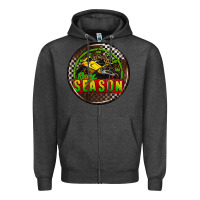 Charcoal Heather race coasters Zipper Hoodie - AdoDesignShop