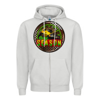 Dove Grey race coasters Zipper Hoodie - AdoDesignShop