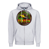 Heather Grey race coasters Zipper Hoodie - AdoDesignShop