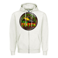 Oatmeal Heather race coasters Zipper Hoodie - AdoDesignShop