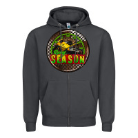 Smoke race coasters Zipper Hoodie - AdoDesignShop