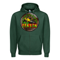 Sports Green race coasters Zipper Hoodie - AdoDesignShop