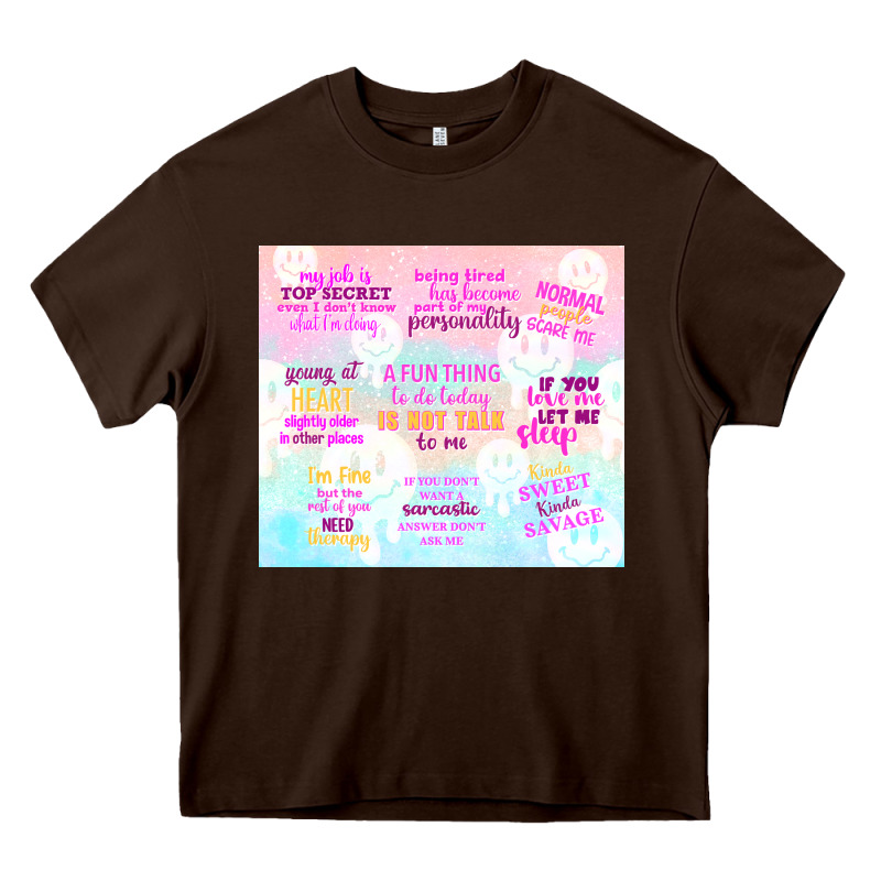 A Fun Thing To Do Today Is Not Talk To Me Heavy Core Tee by TumblerDesignByShophia | Teevron