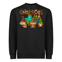 Black gnomigos Heavyweight Sweatshirt - AdoDesignShop