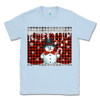 Dusty Blue christmas snowman tumbler Classic Tee - Jasminsmagicworld