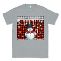 Heather Grey christmas snowman tumbler Classic Tee - Jasminsmagicworld