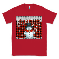 Red christmas snowman tumbler Classic Tee - Jasminsmagicworld