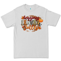 Dove Grey leaves and lattes Premium Tee - CowGirlArtShop