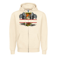 Sandshell race flag and race equipment Zipper Hoodie - AdoDesignShop
