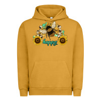Pigment Peanut Butter bee happy honey comb Urban Hoodie - JahusDesignShop