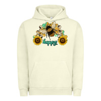 Pigment Pistachio bee happy honey comb Urban Hoodie - JahusDesignShop