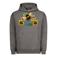 Pigment Tornado bee happy honey comb Urban Hoodie - JahusDesignShop