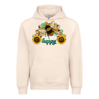 Sandshell bee happy honey comb Urban Hoodie - JahusDesignShop