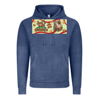 Vintage Denim just a girl who loves christmas Vintage Hoodie - BundleAndBundleShop