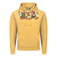 Vintage Mustard just a girl who loves christmas Vintage Hoodie - BundleAndBundleShop