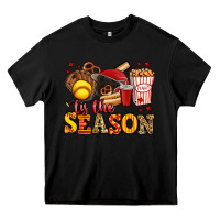 Black tis the season softball Heavy Core Tee - Jasminsmagicworld