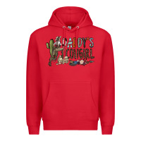 Red daddy's girl Premium Hoodie - SublimationCraftShop