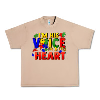 Burro I'm his voice he is my heart Urban Heavy Tee - FaDigitalArtStudio