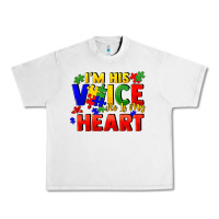 Lunar Rock I'm his voice he is my heart Urban Heavy Tee - FaDigitalArtStudio