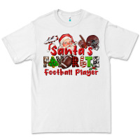 White santas favorite  football player Premium Tee - CowGirlArtShop
