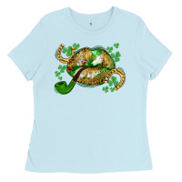 St. Patrick's Day Lips Ladies Tee | Teevron
