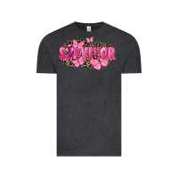 Vintage Black Survivor Breast Cancer Vintage Tee - FaDigitalArtStudio