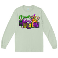 Matcha mardi gras queen Long Sleeve Tee - FaDigitalArtStudio