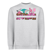 Heather Grey nurse custom name Heavyweight Sweatshirt - AdoDesignShop