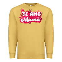 Antique Gold te amo mama Premium Sweatshirt - JahusDesignShop