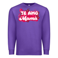 Purple te amo mama Premium Sweatshirt - JahusDesignShop