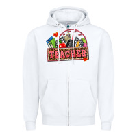 White race teacher Zipper Hoodie - AdoDesignShop