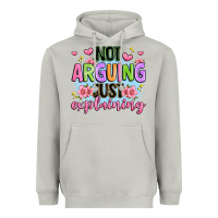 Moon Dust not arguing just explaining Heavyweight Hoodie - JahusDesignShop