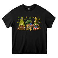 Black Army Gnomes 4th of july Heavy Core Tee - HowdyJamesFarm