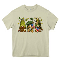 Mossy Army Gnomes 4th of july Heavy Core Tee - HowdyJamesFarm
