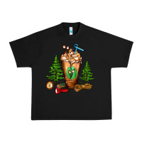 Black camping cold drink frappe Urban Heavy Tee - FaDigitalArtStudio